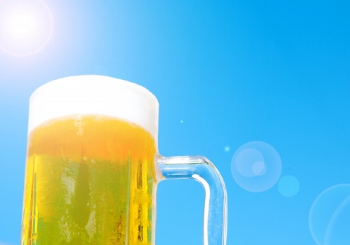真夏のビール